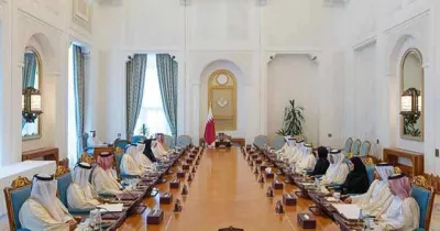 HE the Prime Minister and Minister of Foreign Affairs Sheikh Mohammed bin Abdulrahman bin Jassim Al-Thani chairs the Cabinet&#039;s regular meeting held Amiri Diwan Wednesday.
