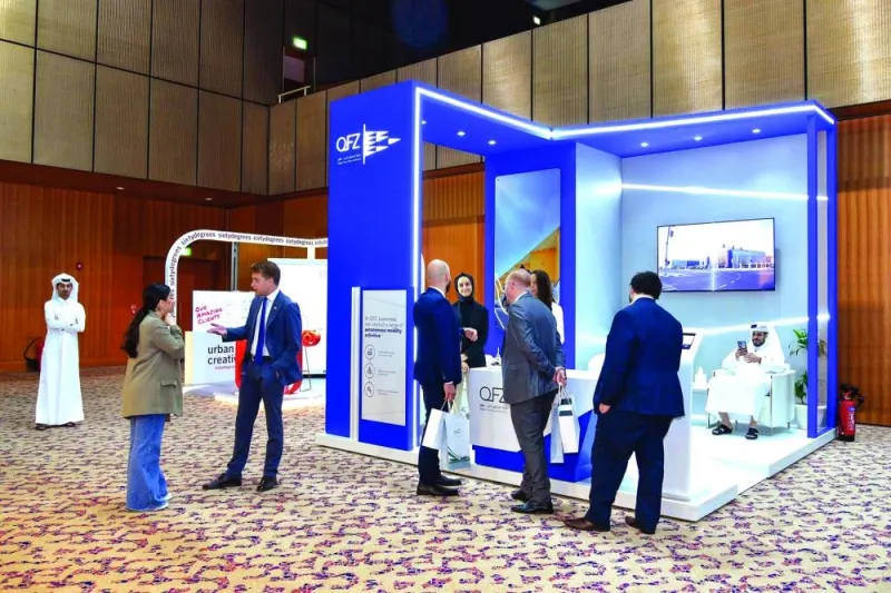 At the Autonomous e-Mobility Forum, QFZ hosted a booth showcasing its commitment to innovation and sustainability and highlighting its role in developing the advanced mobility sector.