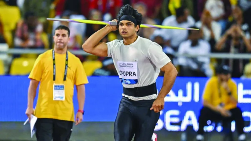 
Reigning Olympic, world and Asian Games javelin champion Neeraj Chopra.  