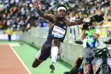 
In the men’s long jump, Jamaican Carey McLeod’s monster leap of 8.52m helped him beat Olympic champion Miltiadis Tentoglou’s 8.36m. 