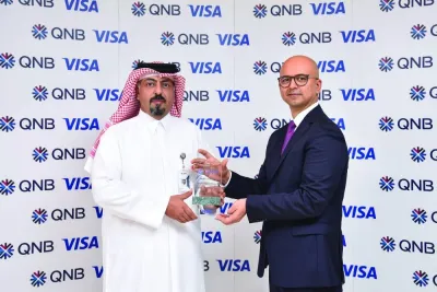 The award presented by Visa, a world leader in digital payments, recognises QNB’s efforts in recording the highest growth in ‘Tap to Phone’ volume and transaction in Qatar for 2023, and further reinforces QNB’s leadership in Qatar and the region in expanding digital payment acceptance network and fostering innovation in line with the Qatar Central Bank’s vision for the payments industry