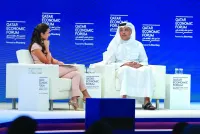 HE the Minister of Communications and Information Technology Mohamed bin Ali al-Mannai in the session ‘Artificial Intelligence: Regulation & Innovation’ at the Qatar Economic Forum 2024 on Thursday.