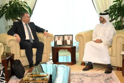 Lebanese caretaker PM meets Qatar's envoy - Gulf Times