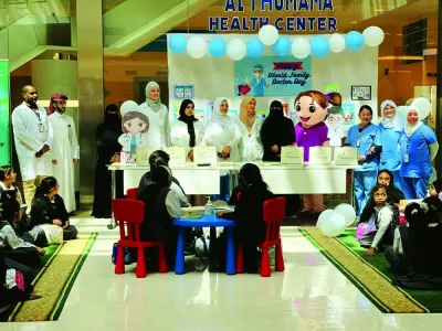 All 31 health centres affiliated to PHCC has implemented the family physician model.