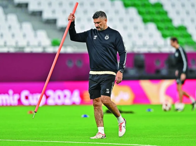 
Al Sadd coach Wesam Rizk is confident of leading his team to record 19th Amir Cup title.
 