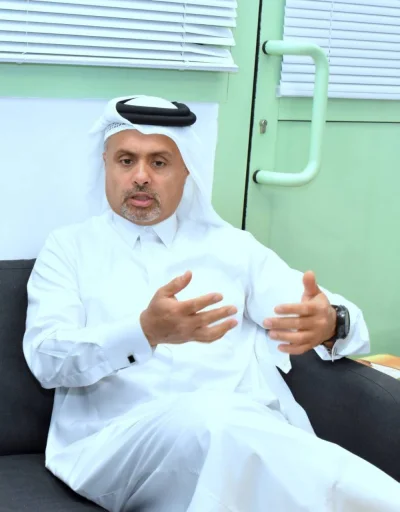 Dr Khalid M al-Ali in an exclusive interview with Gulf Times. PICTURE: Thajudheen