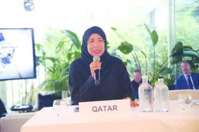 HE the Minister of Public Health, Dr Hanan Mohamed al-Kuwari, attended the event, which was held on the sidelines of the 77th session of the World Health Assembly.