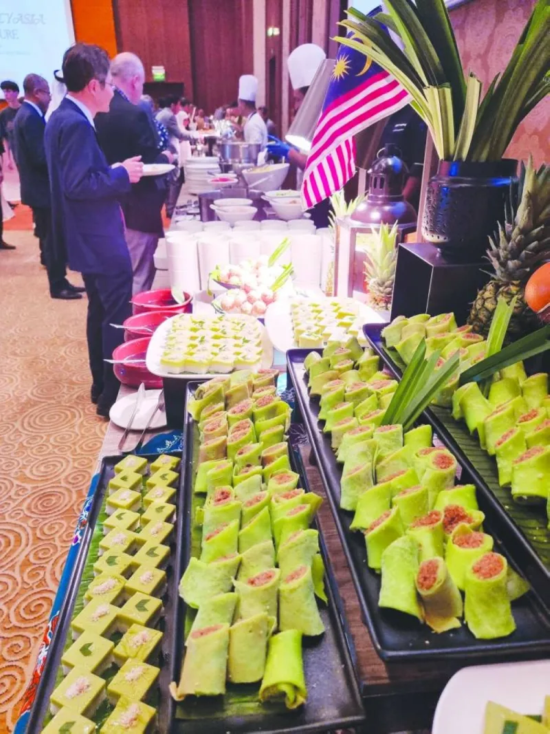 ‘Malaysia Truly Asia: Food Culture’ showcases an array of Malaysian dishes and sweets Wednesday.
