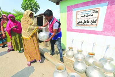 Qatar Charity has set up 135 water purifiers in various areas of the south-western district of Gopalganj.