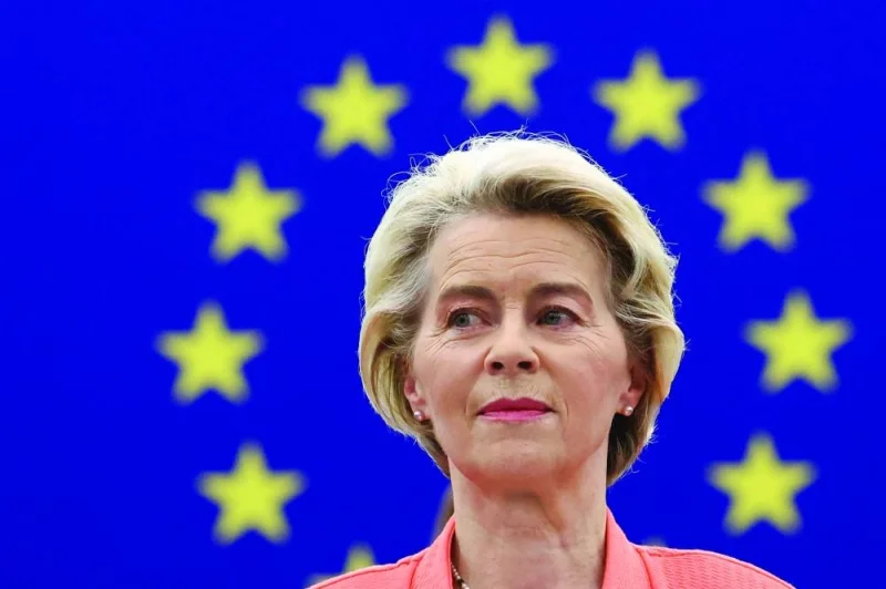 
European Commission President Ursula von der Leyen. (Reuters) 