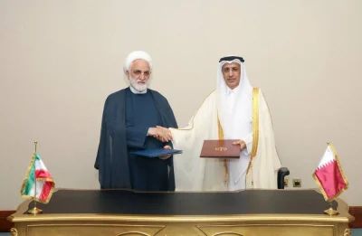 The MoU was signed by HE the President of the Supreme Judiciary Council Dr. Hassan bin Lahdan Al Mohannadi and the Judiciary Chief of the Islamic Republic of Iran Gholam Hossein Mohseni Ejei.