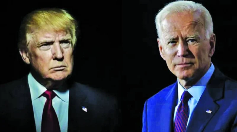 PRESIDENTIAL DEBATE: Republican candidate and former president Donald Trump (left) and Democrat candidate and President Joe Biden. (Reuters)