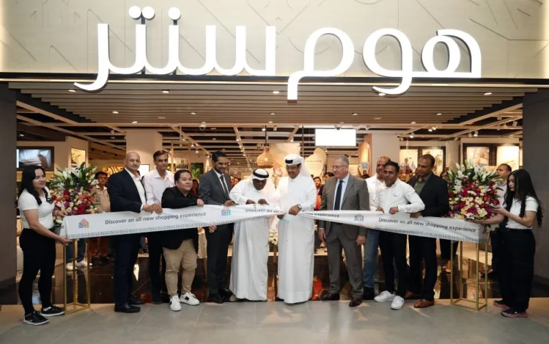 The opening of the Homecentre branch at the Tawar Mall. Picture by: Salim Matramkot/The Peninsula