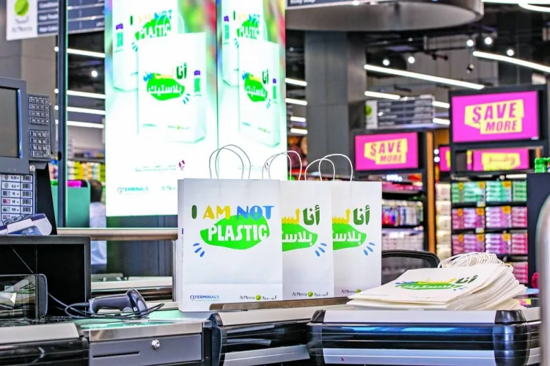 The aim is to encourage customers to embrace eco-friendly alternatives to single-use plastic bags.