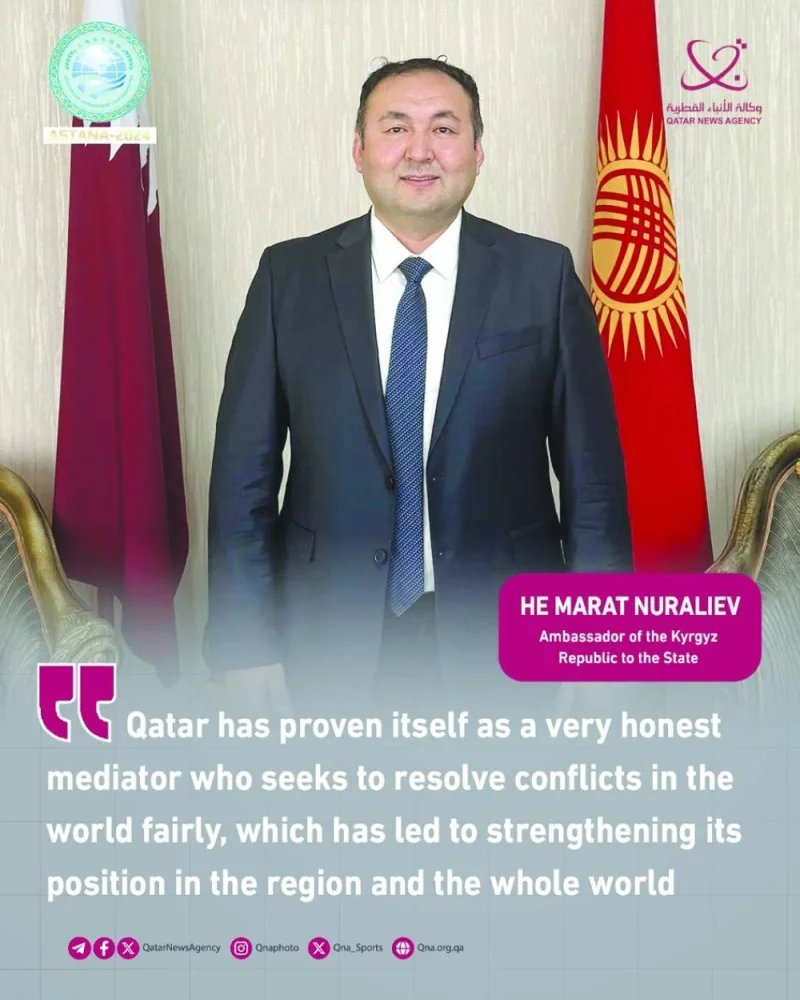Ambassador of the Kyrgyz Republic Marat Nuraliev