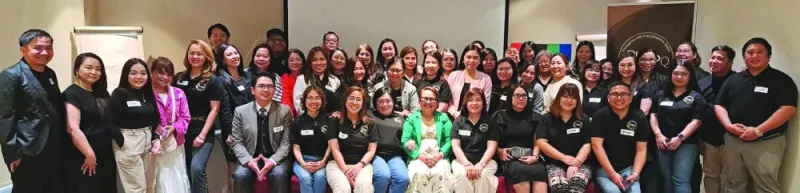 Filipino HR professionals participating in the event.