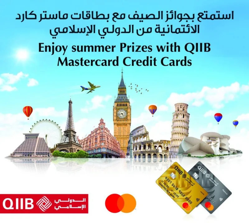 All existing Mastercard cards from QIIB or new cards issued during the campaign will automatically enter the draw as per the terms and conditions announced in the offer