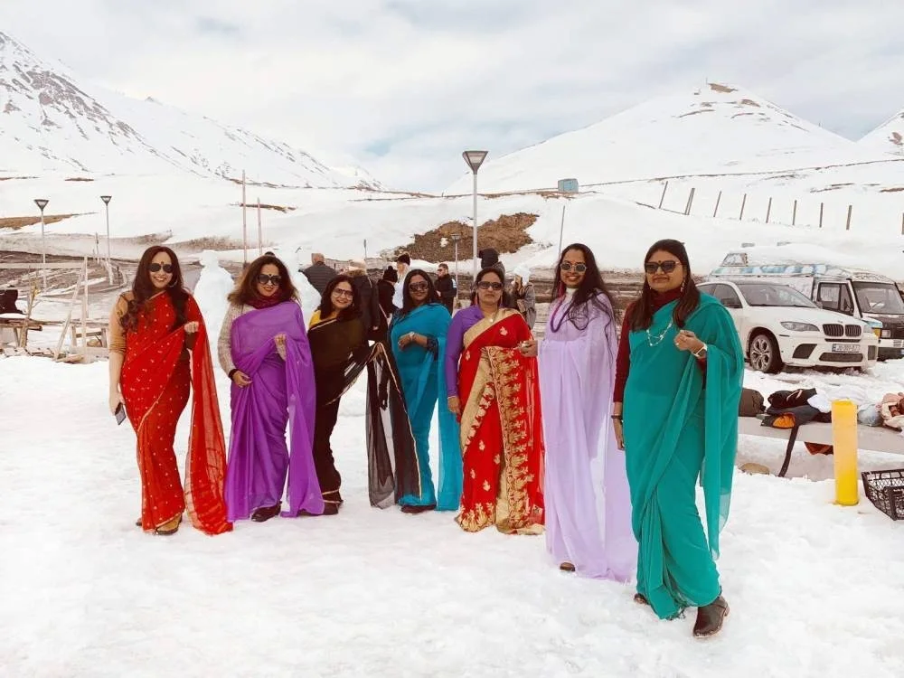 Seena and her group in Georgia.