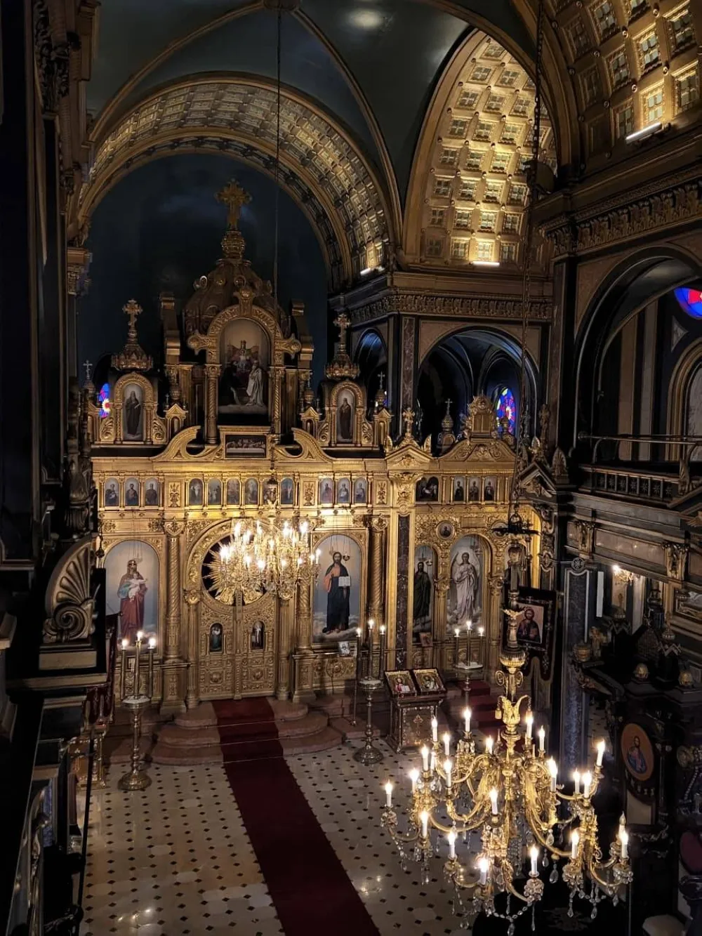 -Inside the Iron Church in Balat, Istanbul
