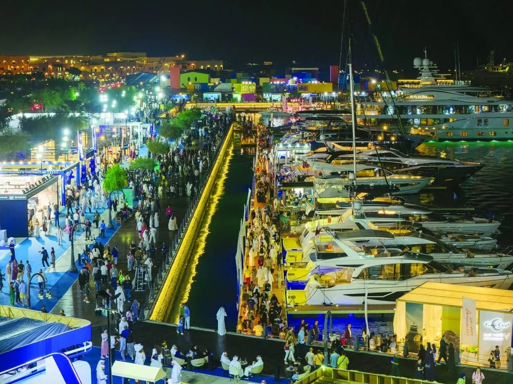 The event at Old Doha Port attracted thousands of visitors.