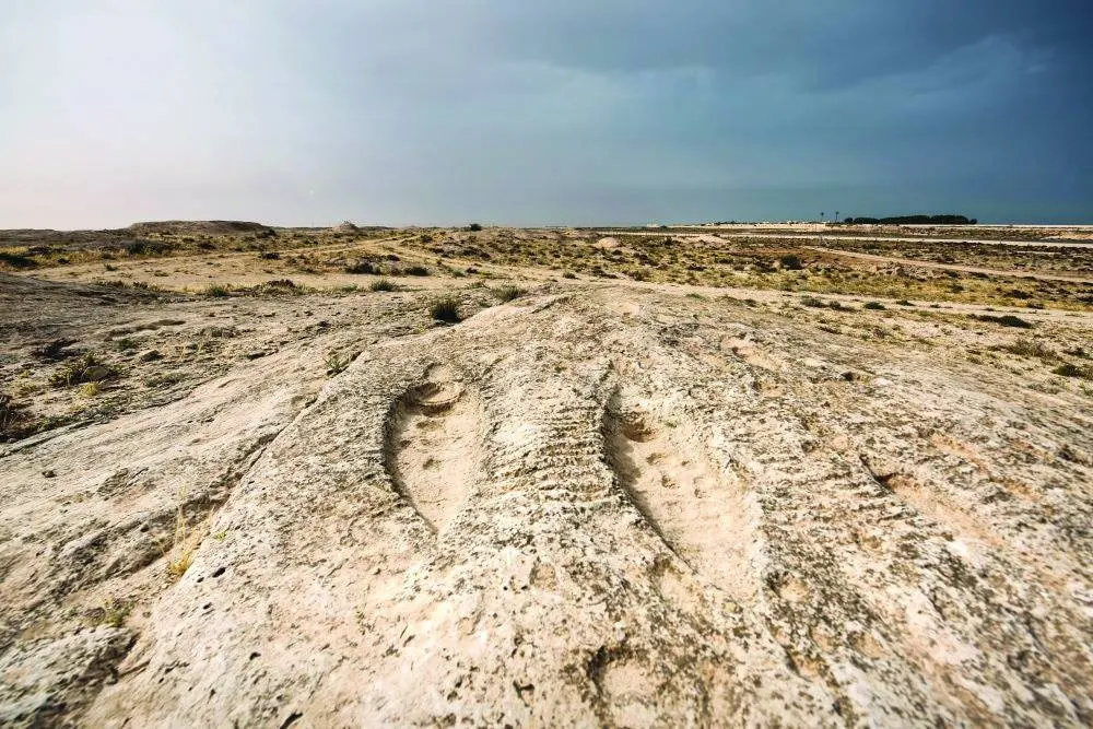 A Photowalk at Al Jassasiya Art Site on November 22.