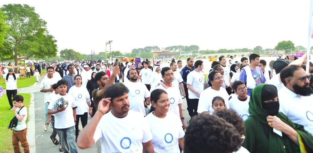 The Walkathon attracted individuals who are decision-makers, health leaders, school and university students, as well as the general public. -PAGE 1 