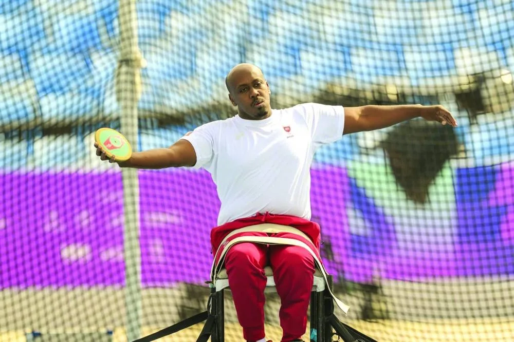 In para athletics, Abdulrahman Abdulqader finished sixth in the F33/F34 discus throw with a mark of 27.55m.

