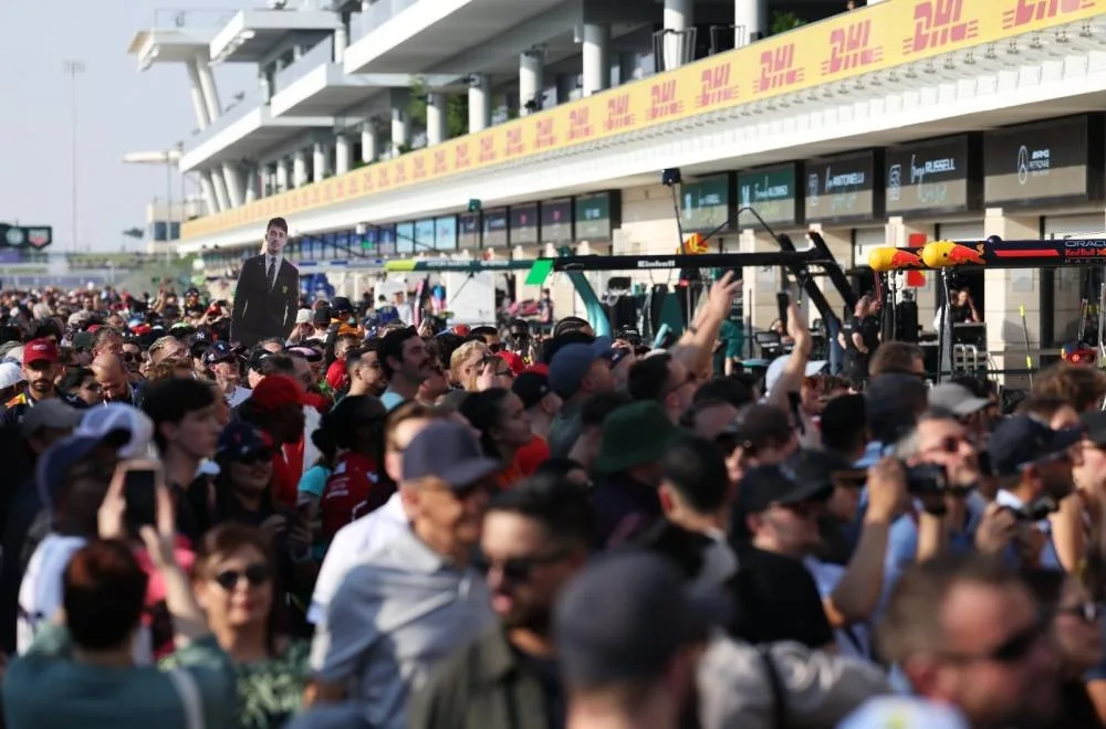 On Thursday, F1 enthusiasts experienced the Pit Lane Walk, offering them an immersive view of the teams' garages, pitstops and opportunities to interact with drivers and teams.