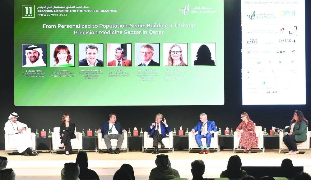 A panel discussion at the opening ceremony.