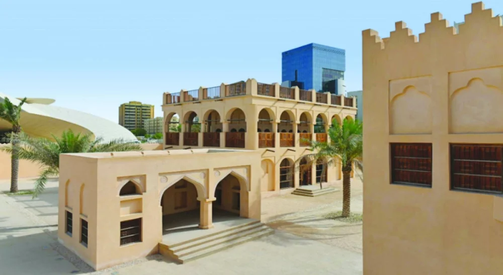 The architecture of the Old Palace a symbol of Qatari heritage.