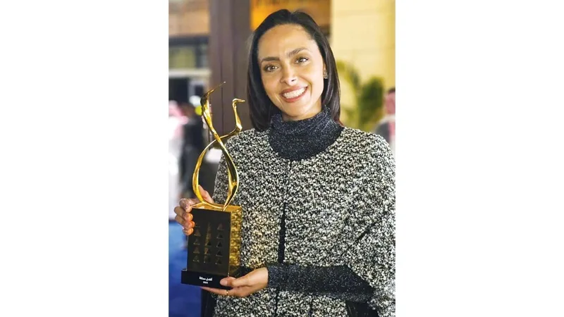 أضوى فهد… أفضل ممثلة في مهرجان الرياض للمسرح