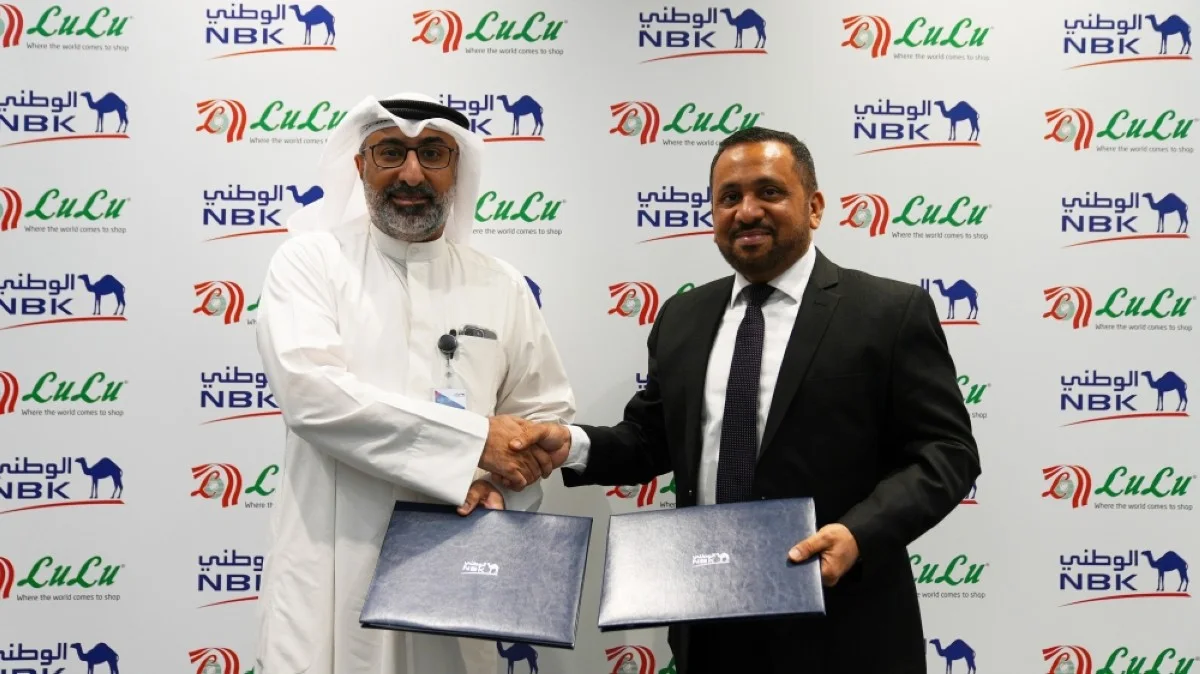 Hisham Al-Nusif and Mohammed Haris (right) during the launch of the campaign.