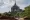 This photo shows people visiting That Bin Nyu temple in Bagan.