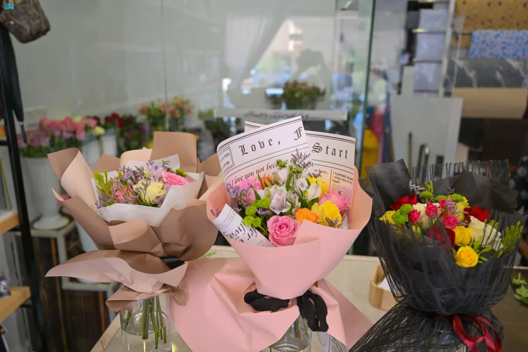 انتعاش بيع الورود في الشمالية