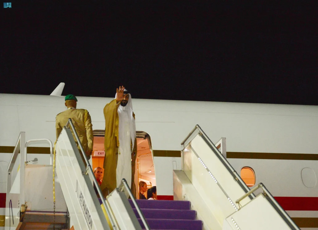 قادة الدول الخليجية ودول آسيا الوسطى يغادرون جدة