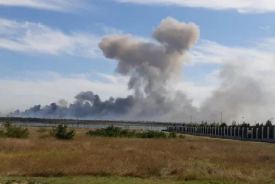 الهجوم شنته أوكرانيا بطائرات دون طيار