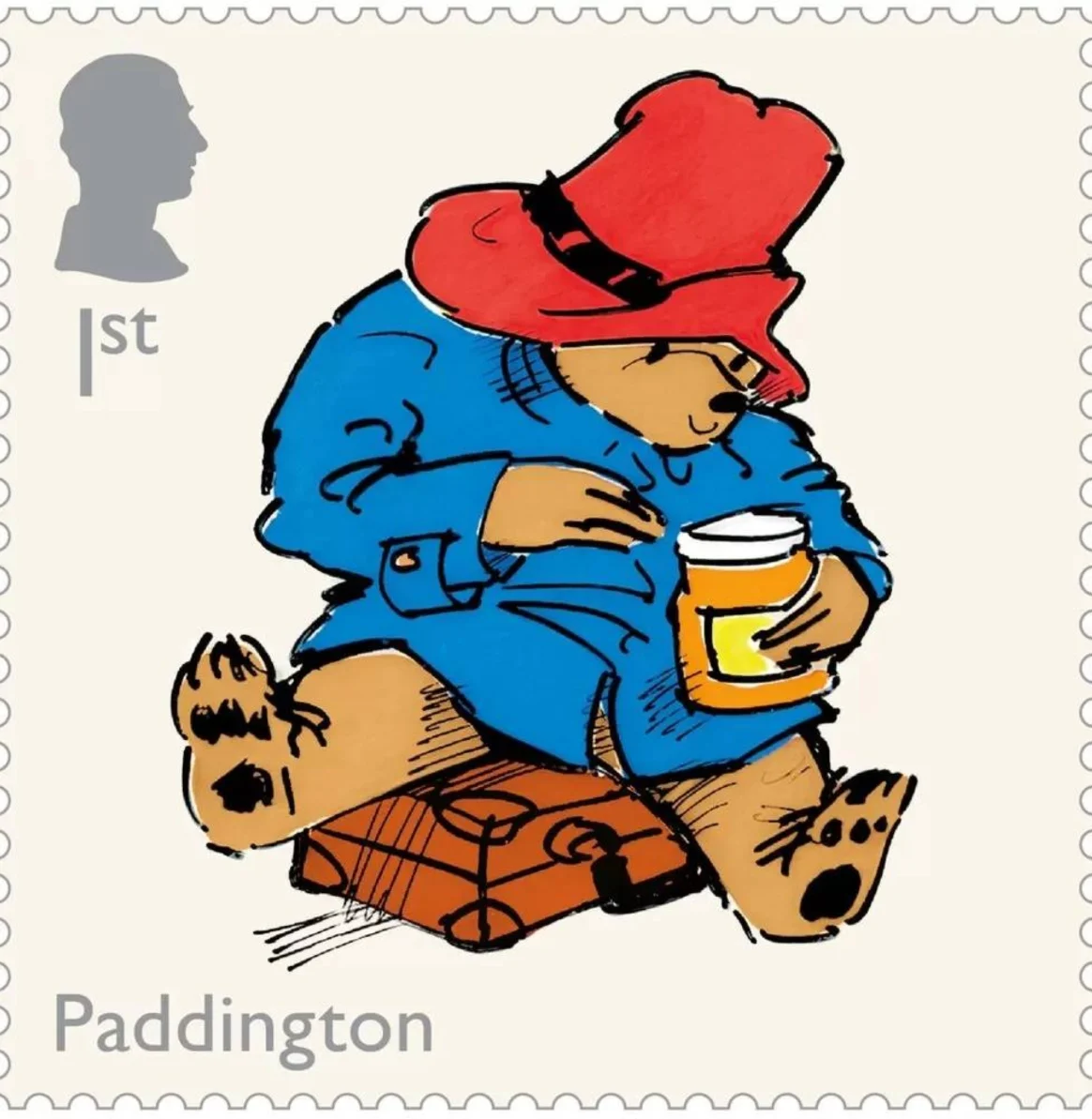 إصدار طوابع بريدية لدب بريطاني شهير