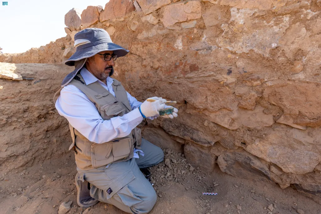 هيئة التراث تعلن أبرز الاكتشافات الأثرية بموقع العبلاء 