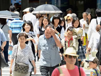 سجلت اليابان متوسط درجات حرارة هو الأعلى منذ بدء تسجيل البيانات عام 1898