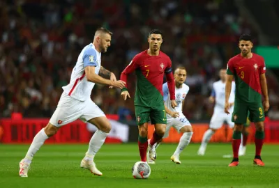 مباراة البرتغال وسلوفاكيا في تصفيات أمم أوروبا 2024