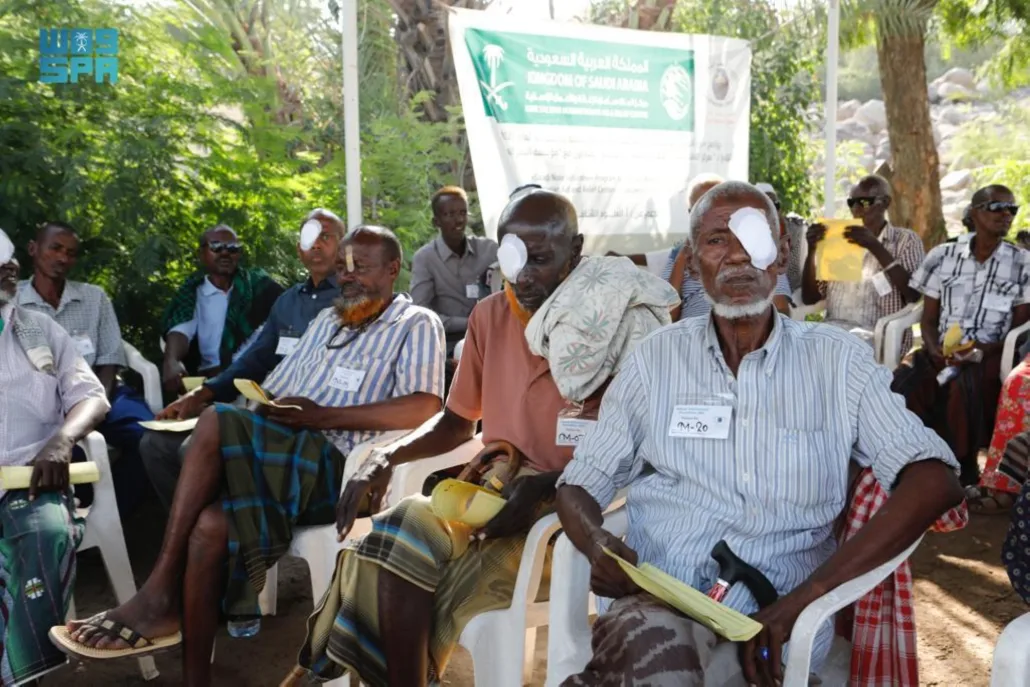 مركز الملك سلمان للإغاثة ينفذ برنامج نور السعودية التطوعي لمكافحة العمى والأمراض المسببة له في جيبوتي