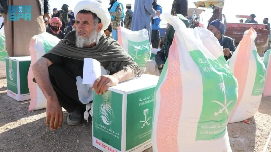  توزيع 1000 سلة غذائية في مديرية غوريان بولاية هرات بأفغانستان