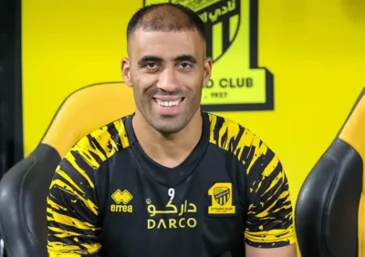 عبدالزاق حمدالله لاعب الاتحاد غاب عن مباراة فريقه الماضية أمام أوكلاند للإصابة