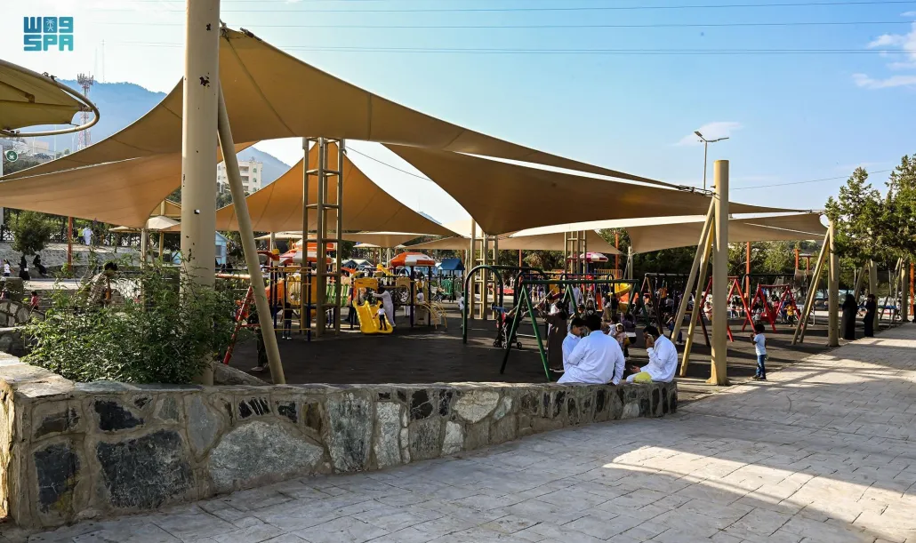 تهيئة متنزهات الباحة لاستقبال السكان والزوار مع بَدْء الإجازة المدرسية