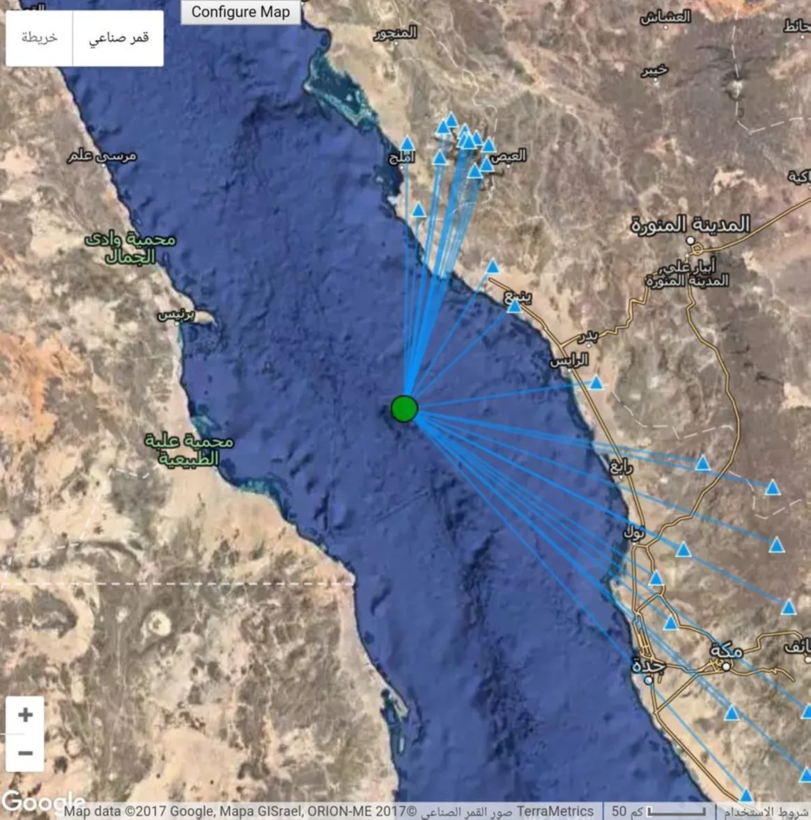 سبب الزلزال يعود إلى الفالق الموجود في البحر الأحمر