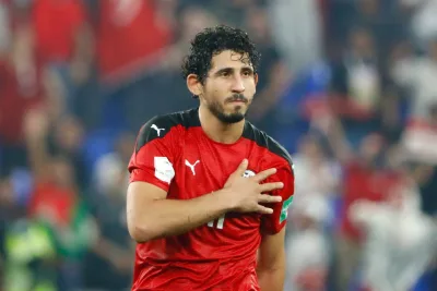 أحمد حجازي لاعب المنتخب المصري