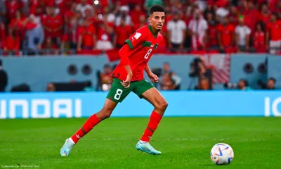 عزالدين أوناحي لاعب مارسيليا الفرنسي و منتخب المغرب 