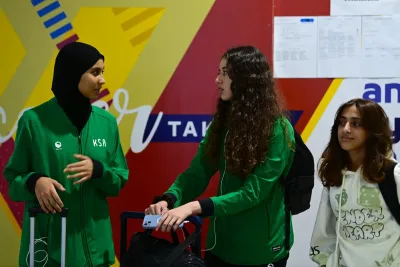 بعثة السعودية تصل "دبي" للمشاركة في"الألعاب الخليجية للشباب"