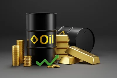 ارتفاع أسعار الذهب والنفط