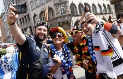 ميونيخ تمتلئ بجماهير ألمانيا واسكتلندا قبل انطلاق يورو 2024